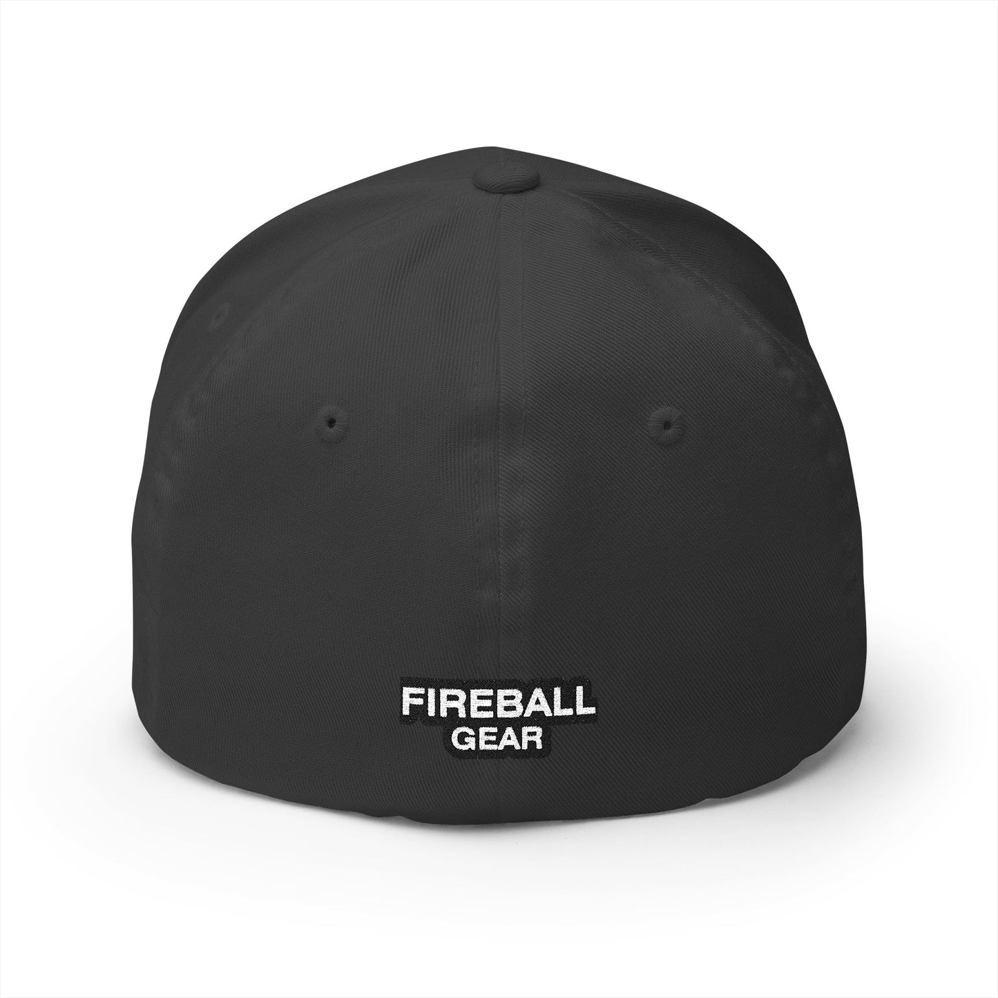 Fireball Fabrication v3.5 – FlexFit-Baseballkappe mit Stickerei