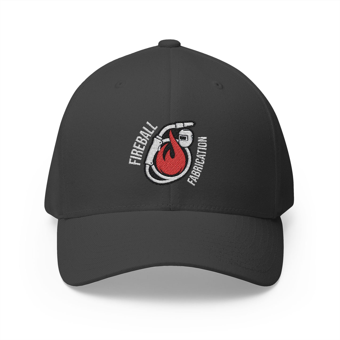 Fireball Fabrication v3.5 – FlexFit-Baseballkappe mit Stickerei