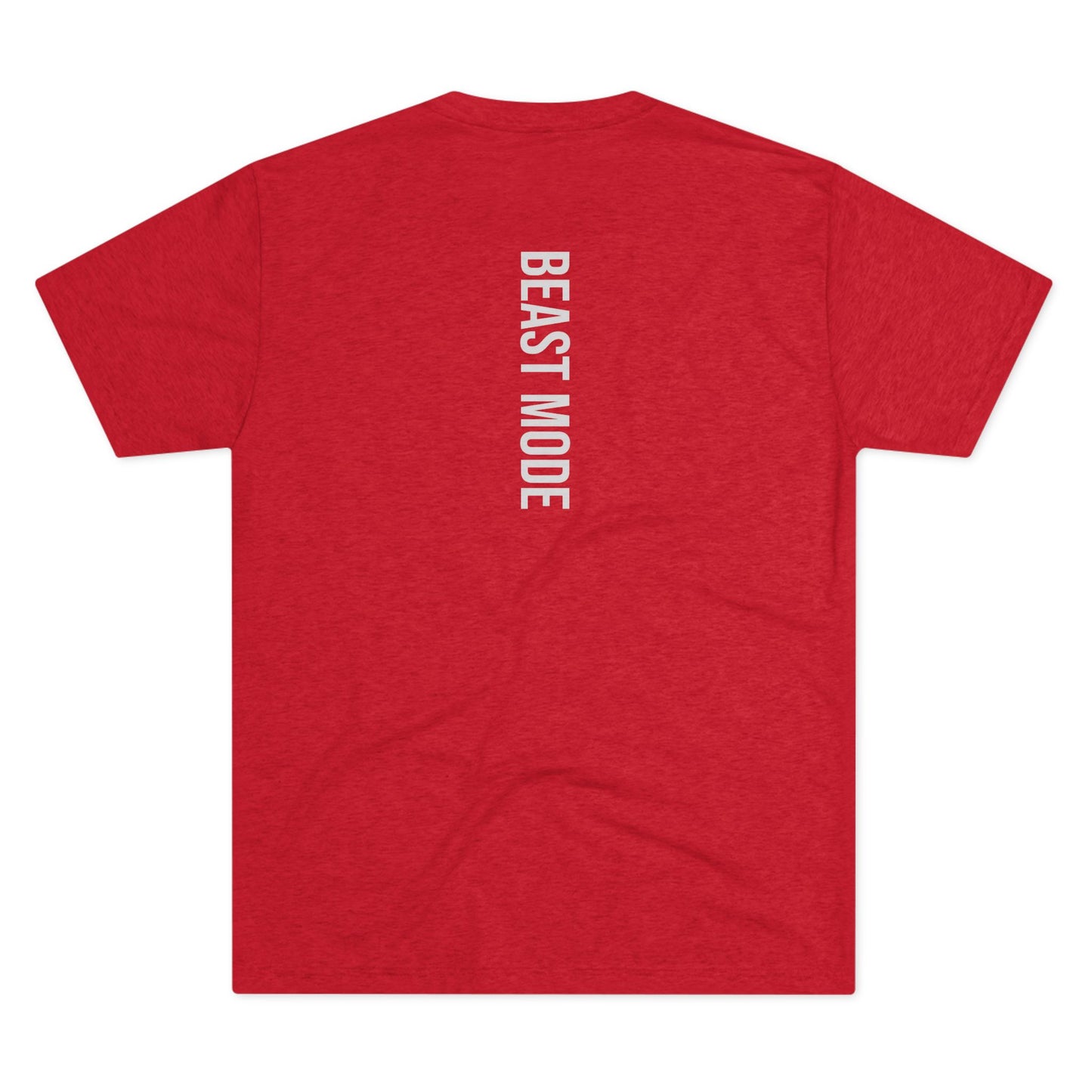Beast Mode Series - Thick Skin, Thicker Quads - Fitness Triblend T-shirt