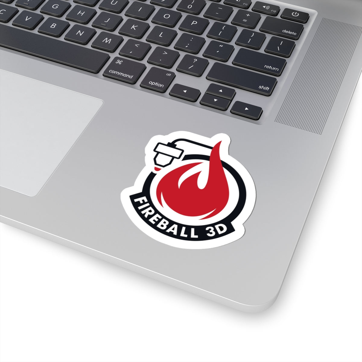 Fireball 3D v4.1 - Logo-Aufkleber