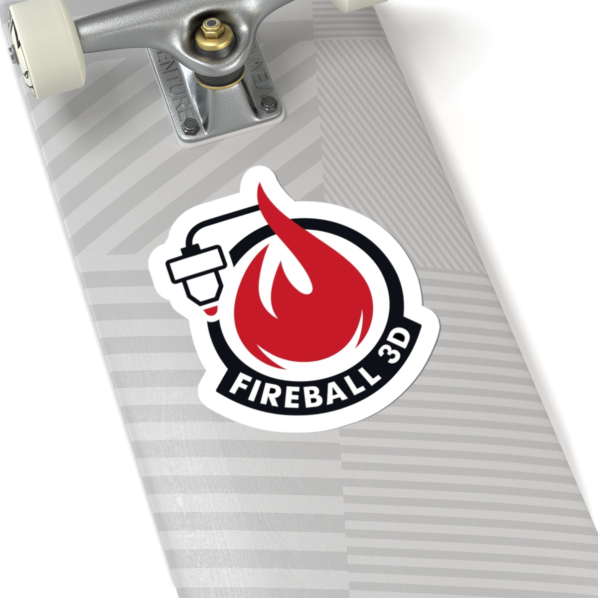 Fireball 3D v4.1 - Logo-Aufkleber
