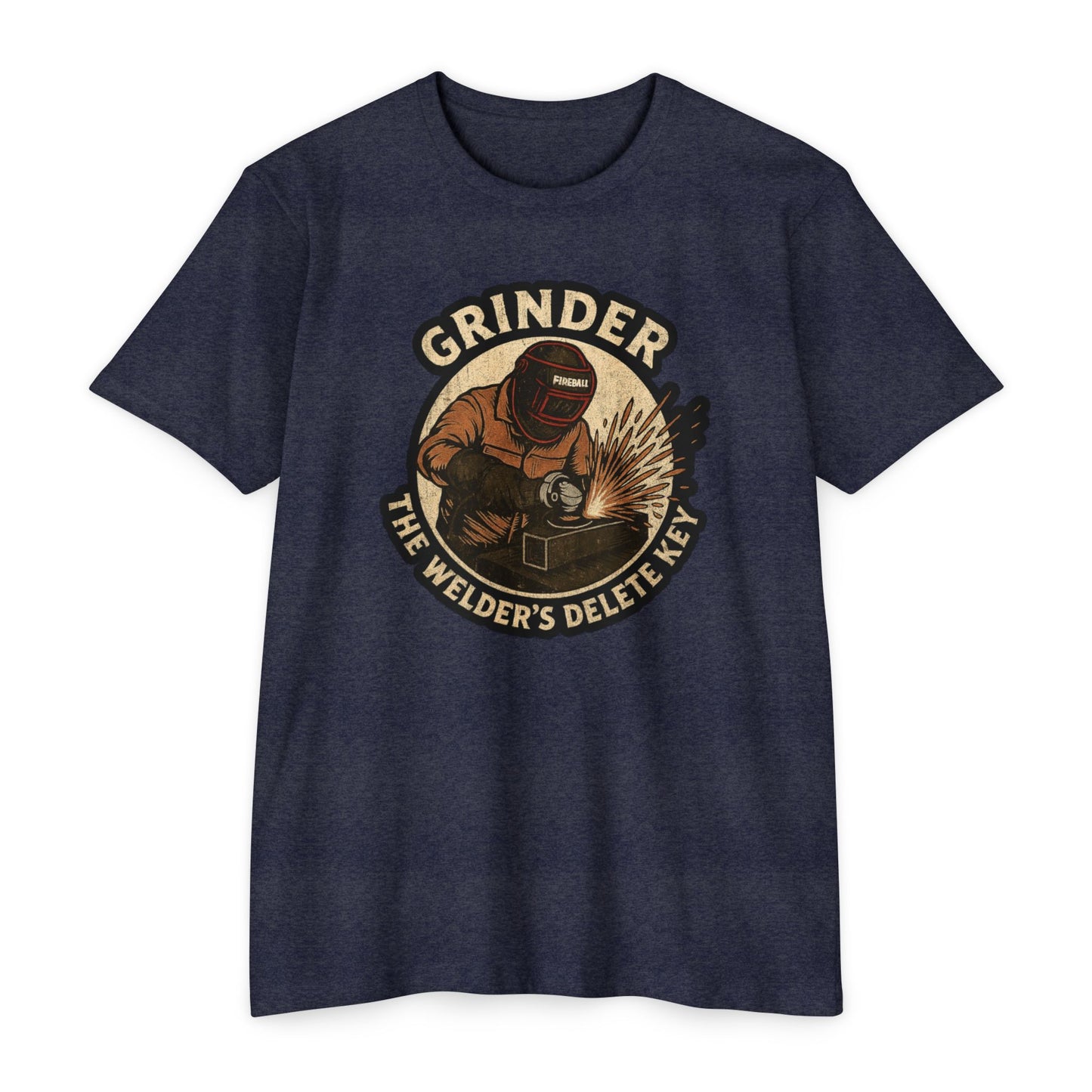 Grinder - Die Schweißer Löschen Taste - CVC T-shirt