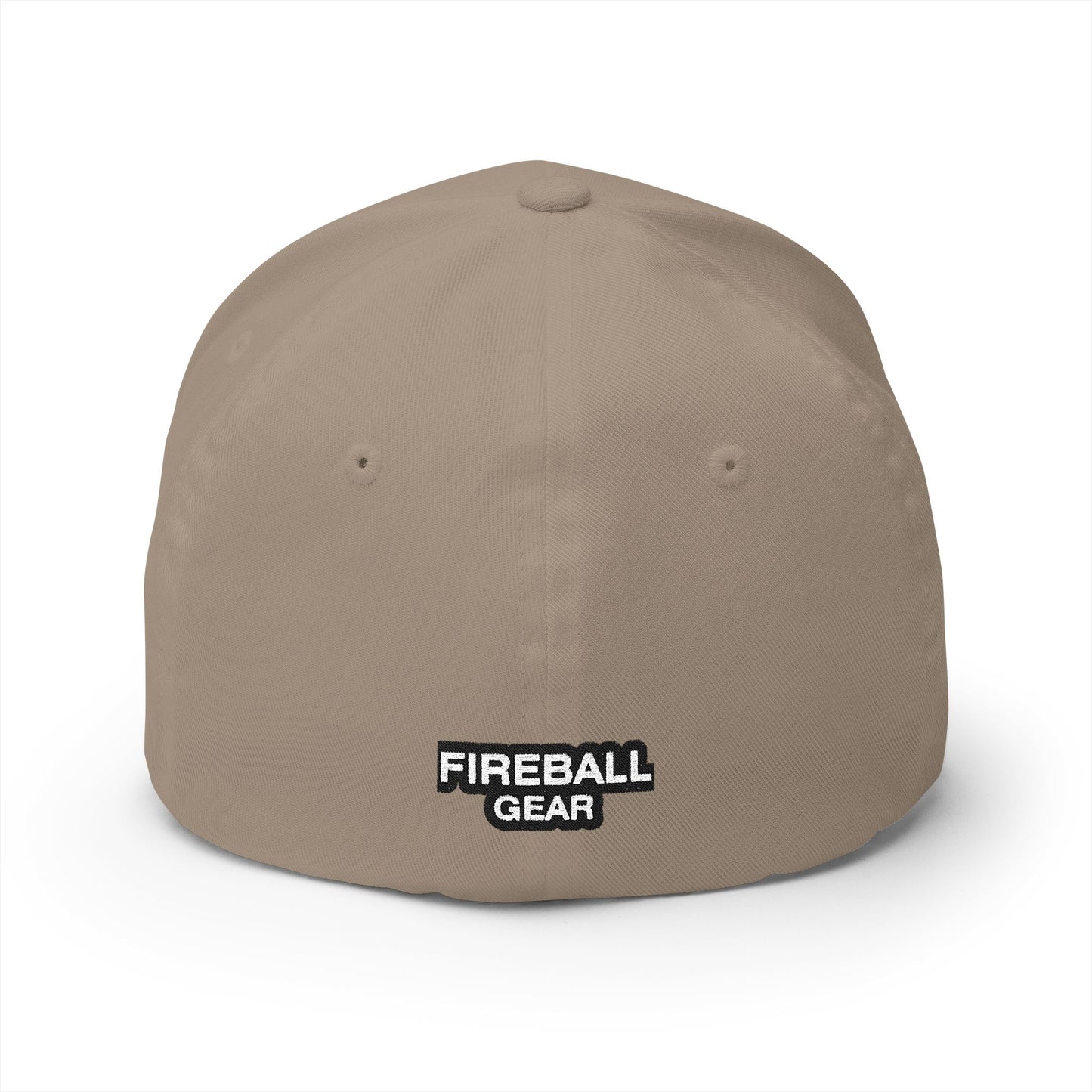 Fireball Fabrication v3.5 – FlexFit-Baseballkappe mit Stickerei