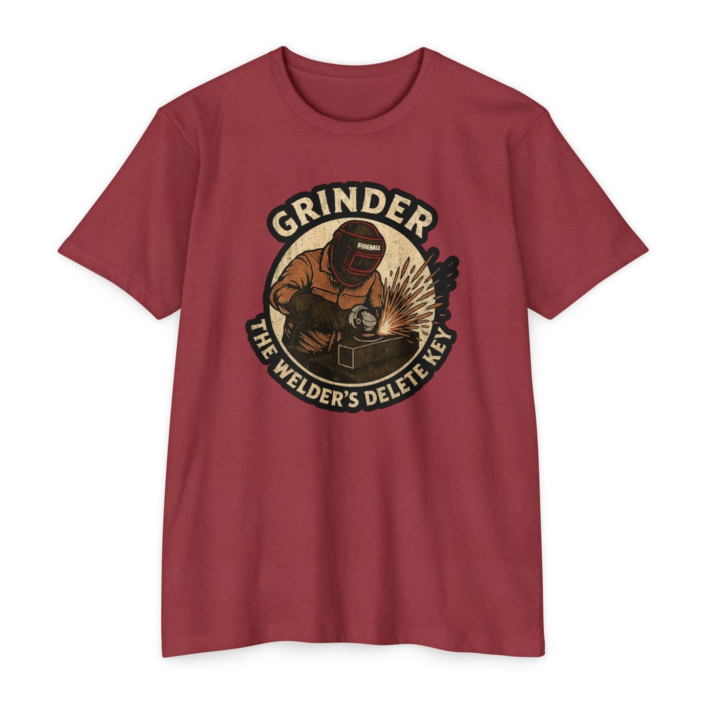 Grinder - Die Schweißer Löschen Taste - CVC T-shirt