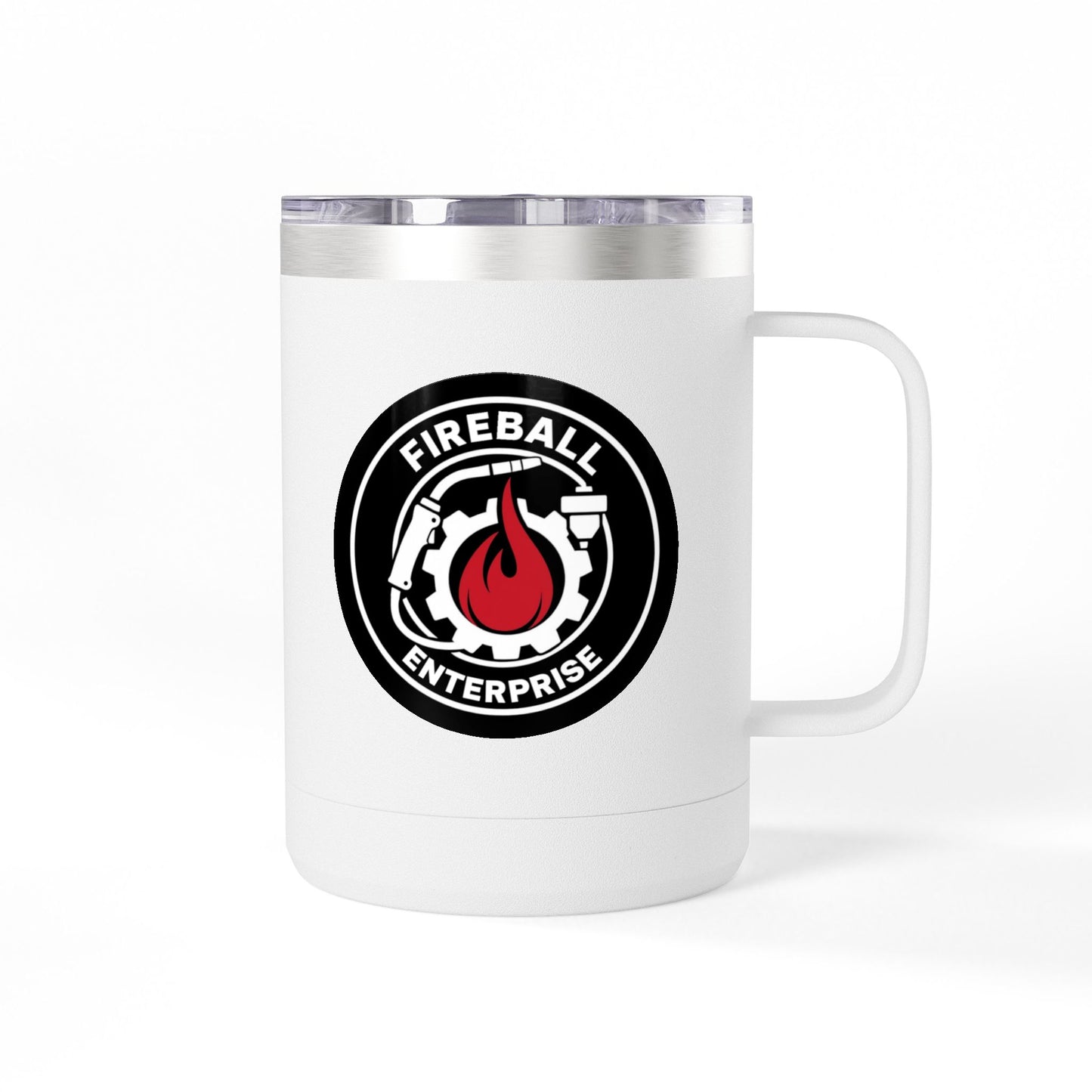 Fireball Enterprise v4.5 – Isolierter Kaffeebecher – 15 oz