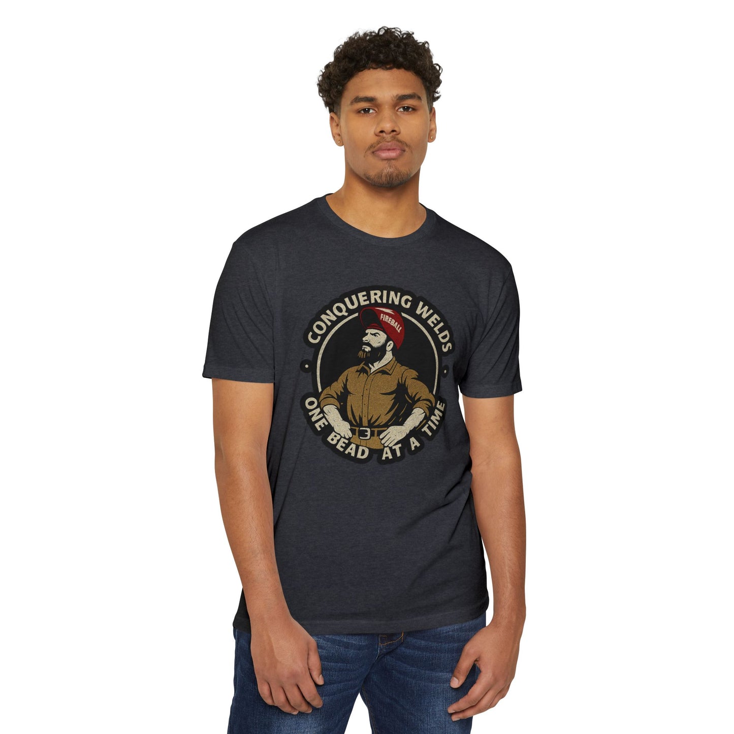 Schweißnähte meistern, eine Perle nach der anderen – CVC T-Shirt