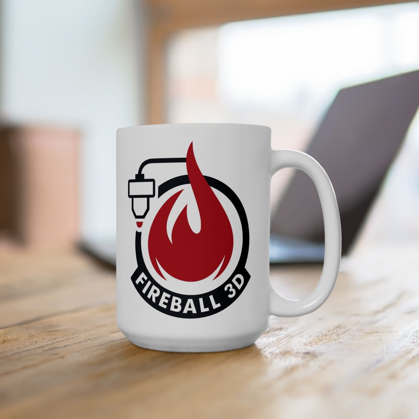 Feuerball 3D v4.1 - Kaffeetasse 15oz