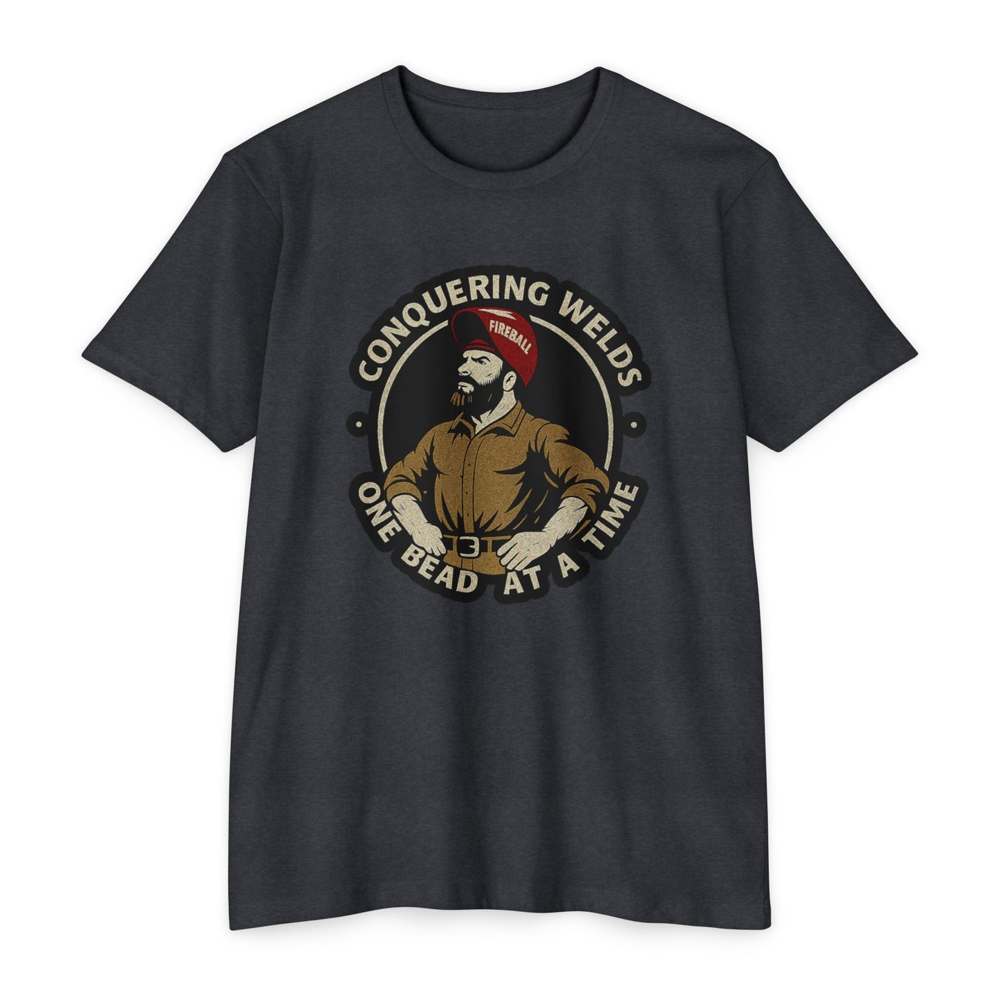 Schweißnähte meistern, eine Perle nach der anderen – CVC T-Shirt
