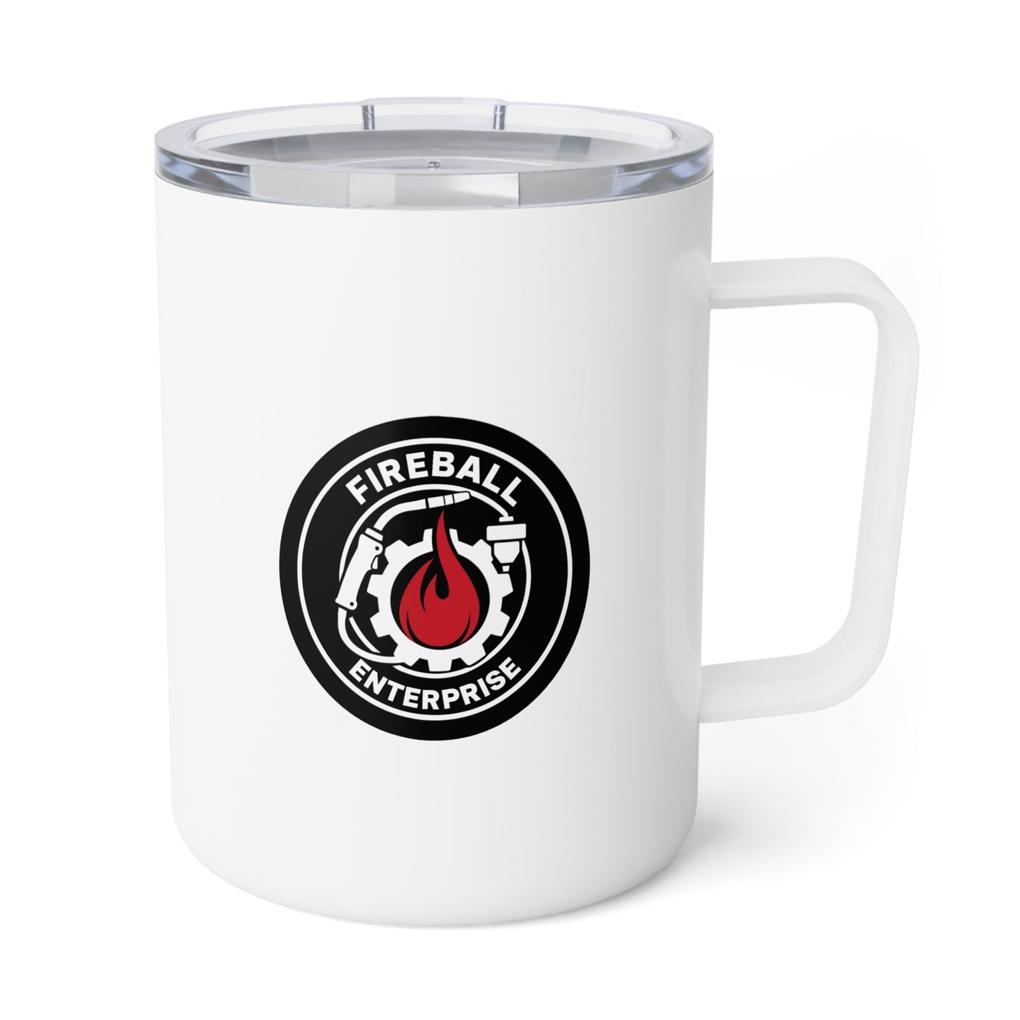 Fireball Enterprise v4.5 – Isolierter Kaffeebecher – 10 oz