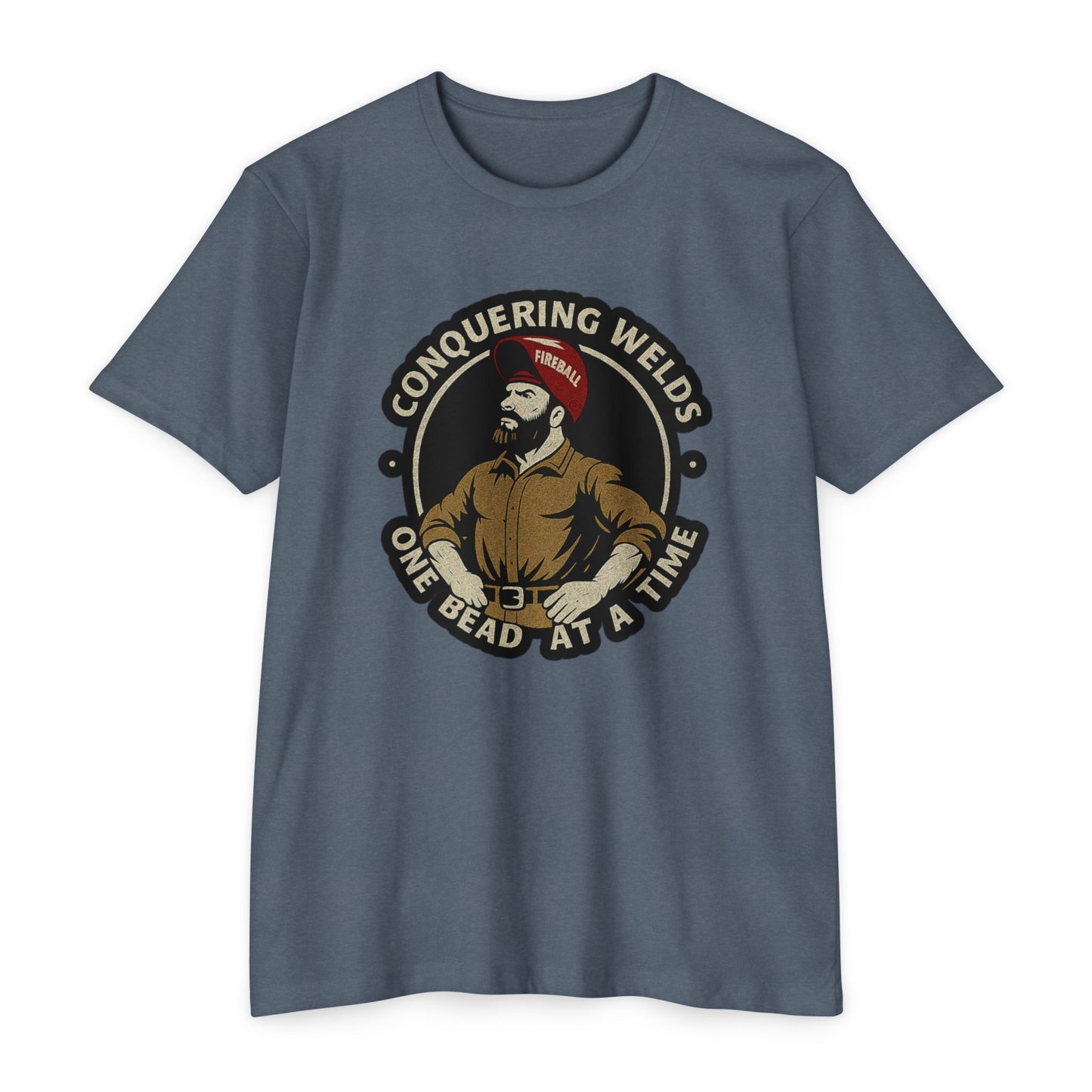 Schweißnähte meistern, eine Perle nach der anderen – CVC T-Shirt