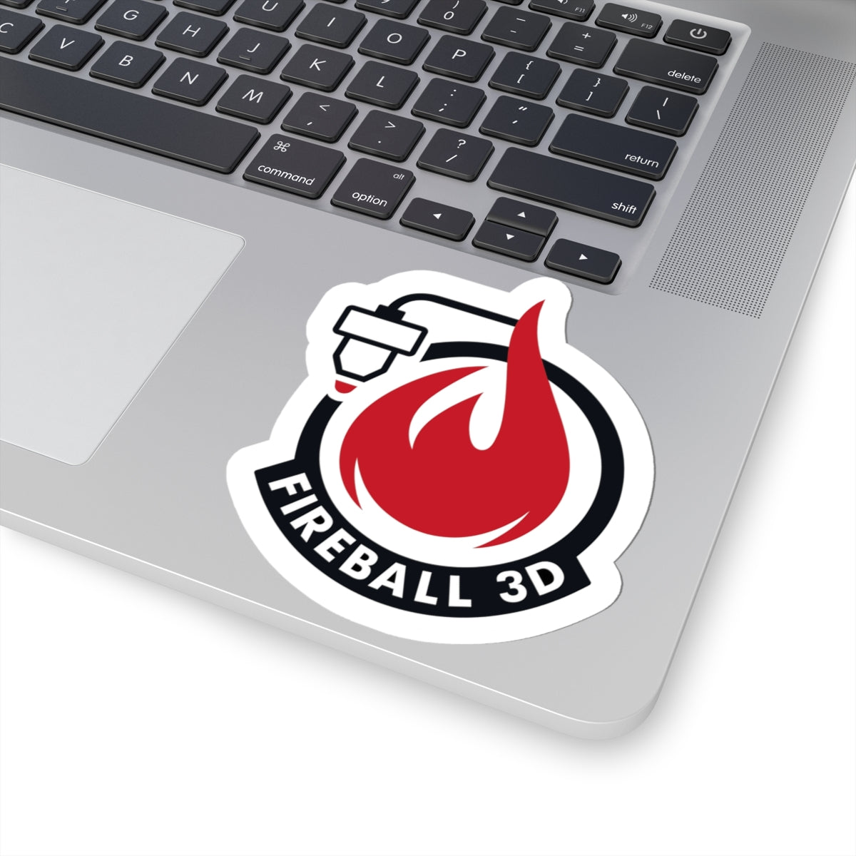 Fireball 3D v4.1 - Logo-Aufkleber