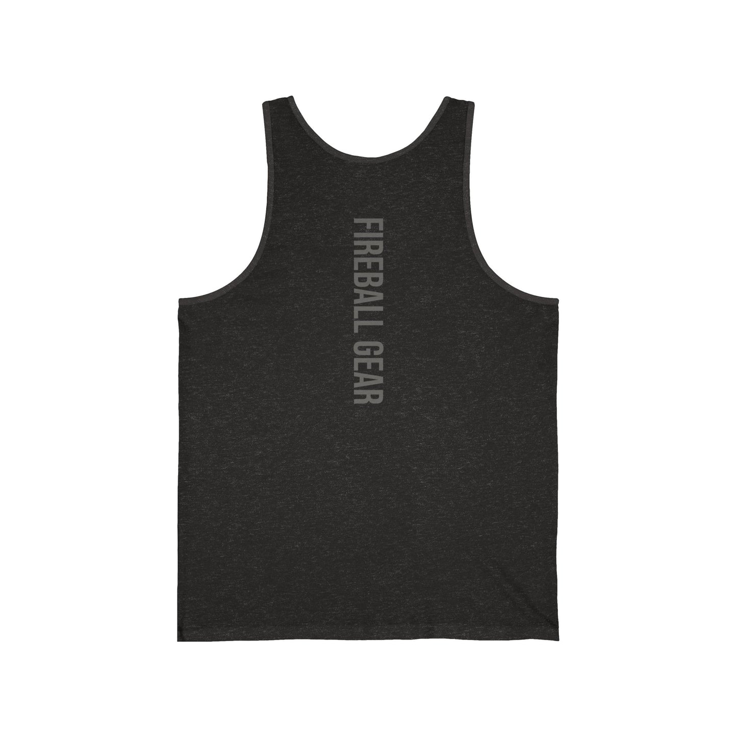 Trainiere wie ein Biest, erhebe dich wie ein König – Unisex Jersey Tank Top
