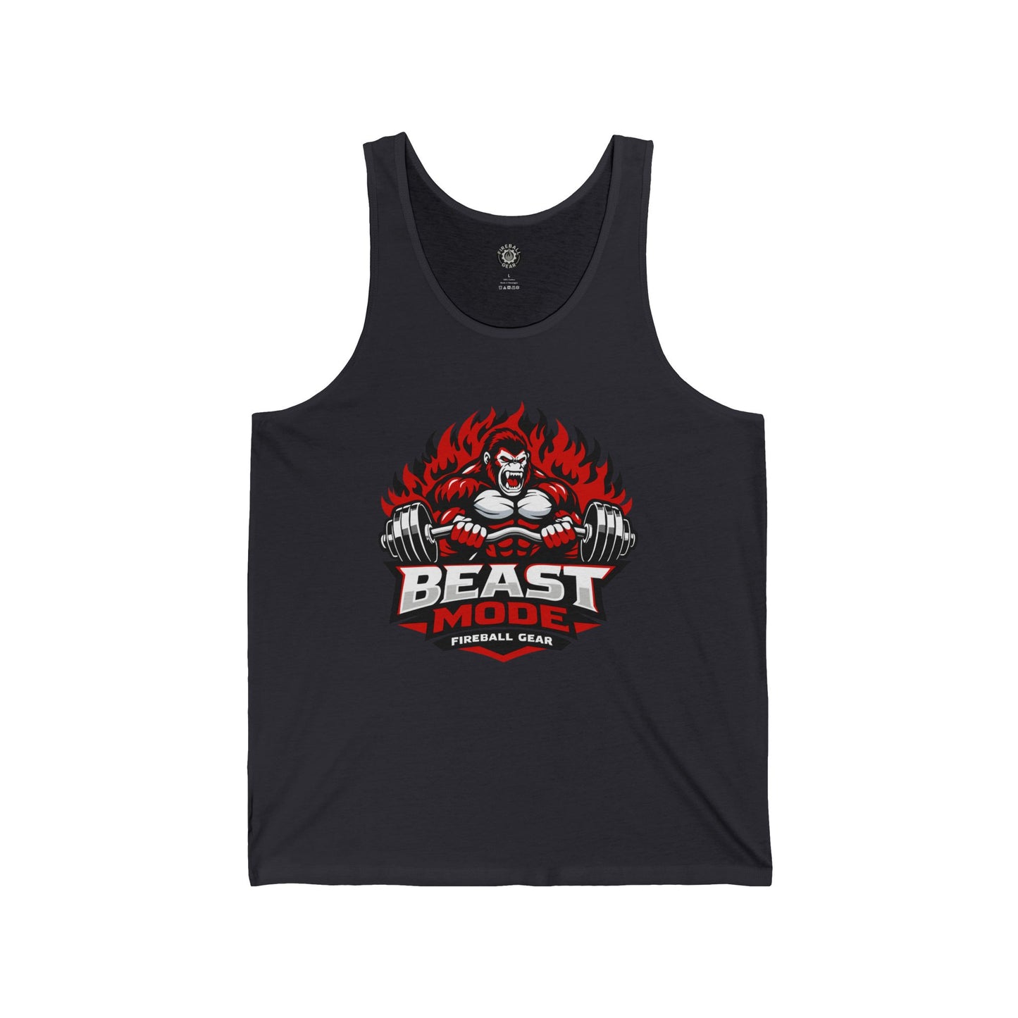 Beast Mode Series - Gorilla Strong - Fitness Jersey Tank Top