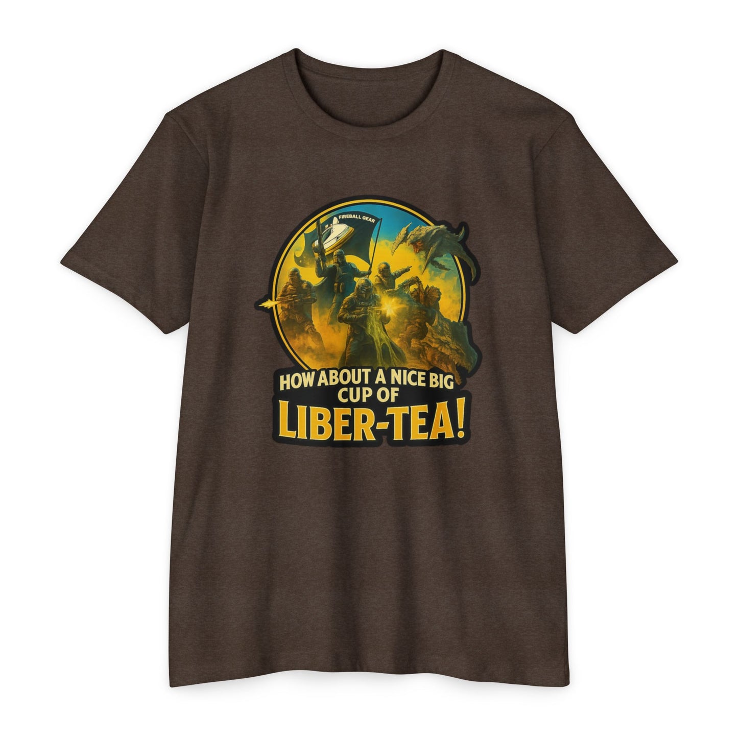 Hell Divers – Trinken Sie eine schöne große Tasse LIBRA-TEE! – CVC T-Shirt