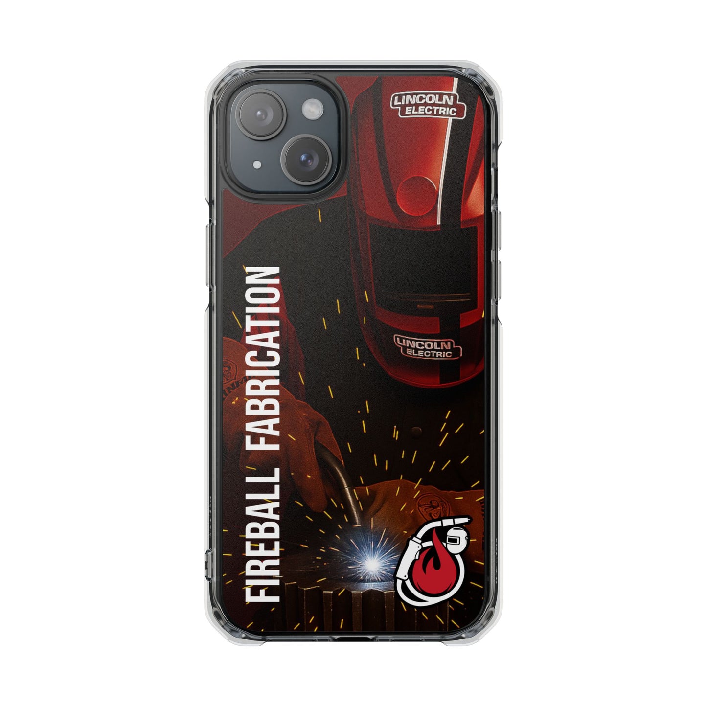 Fireball Fabrication - Magnetic Clear Impact iPhone Cases