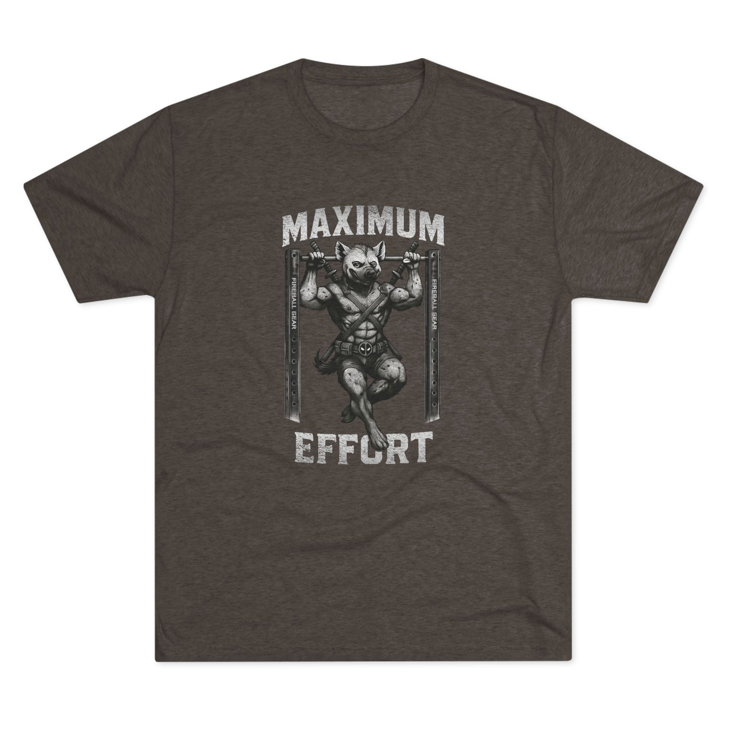 Beast Mode Series - Maximum Effort - Fitness Triblend T-shirt