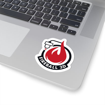 Fireball 3D v4.1 - Logo-Aufkleber