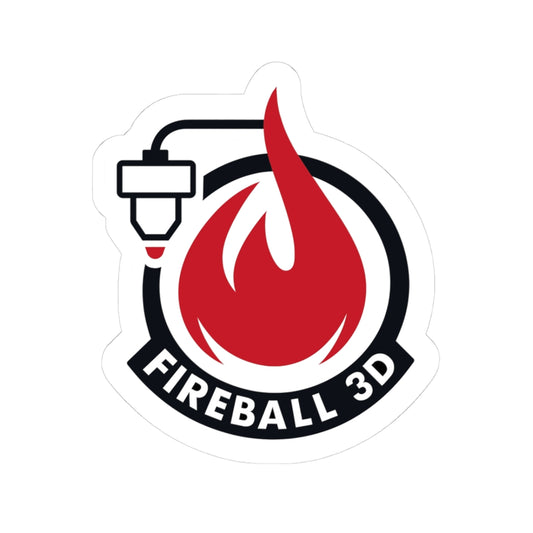 Fireball 3D v4.1 - Logo-Aufkleber