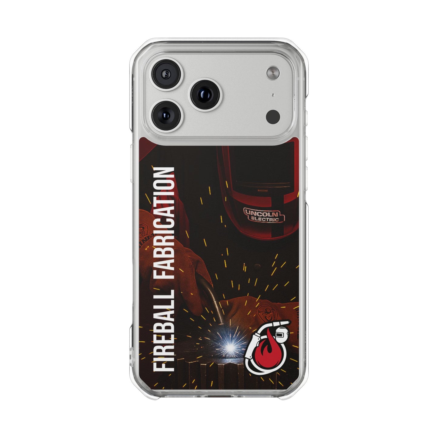 Fireball Fabrication - Magnetic Clear Impact iPhone Cases