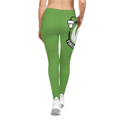 Fireball 3D - Women's Leggings - Green