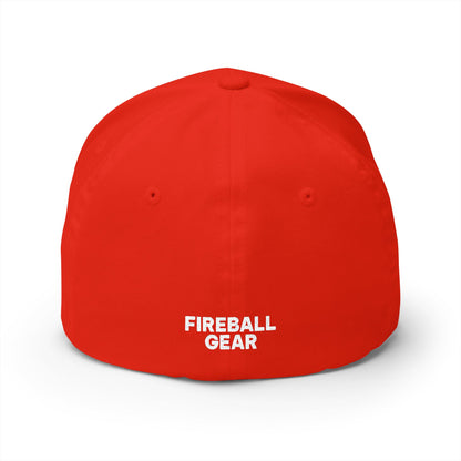 Fireball Fabrication - Brand Logo - No Text - Flexfit Cap