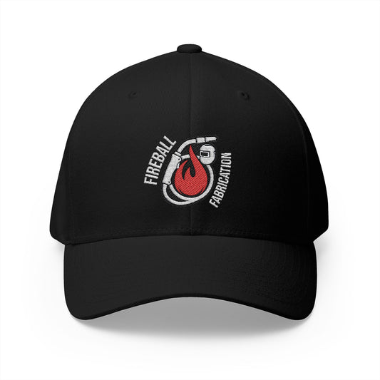 Fireball Fabrication v3.5 – FlexFit-Baseballkappe mit Stickerei