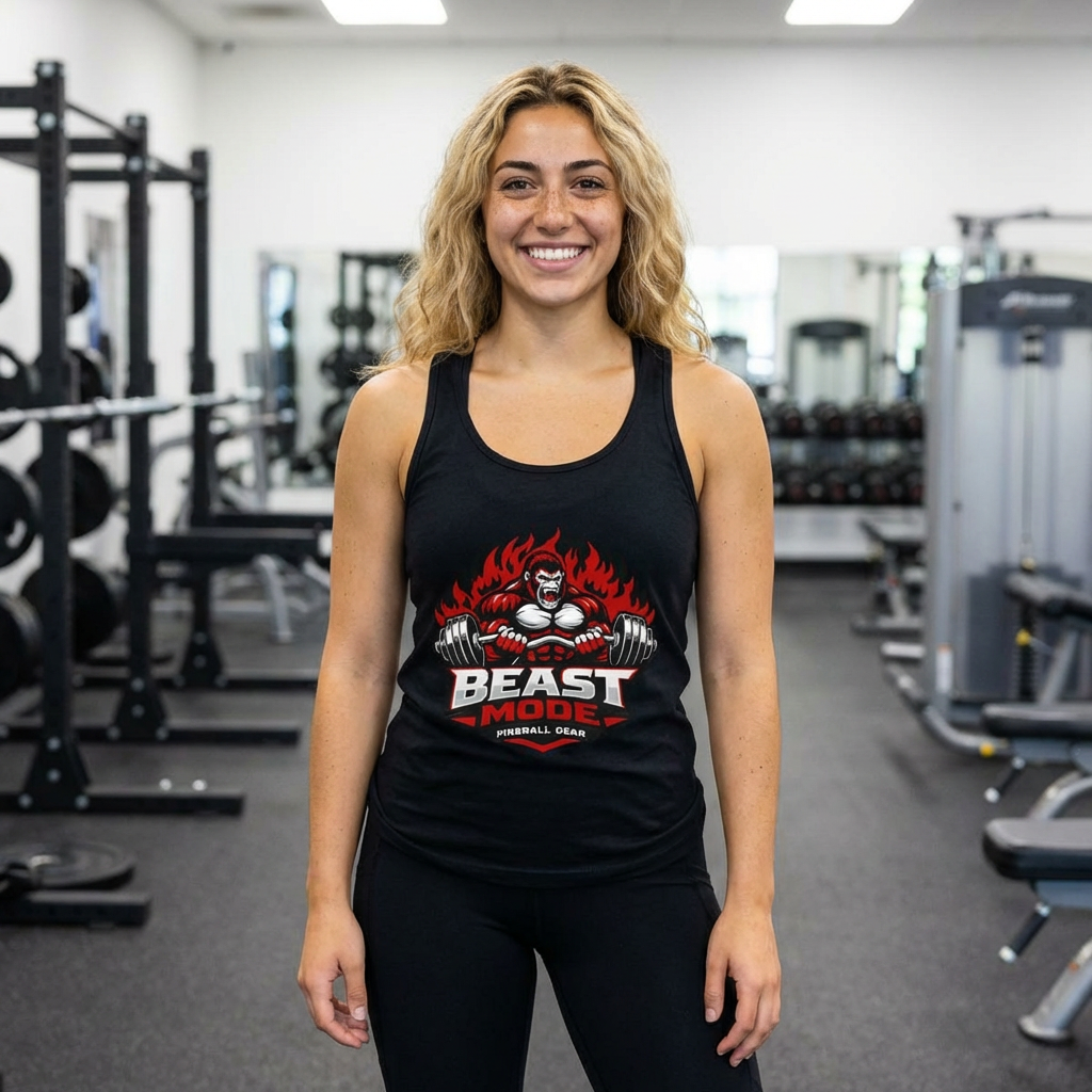 Beast Mode Series - Gorilla Strong - Fitness Jersey Tank Top