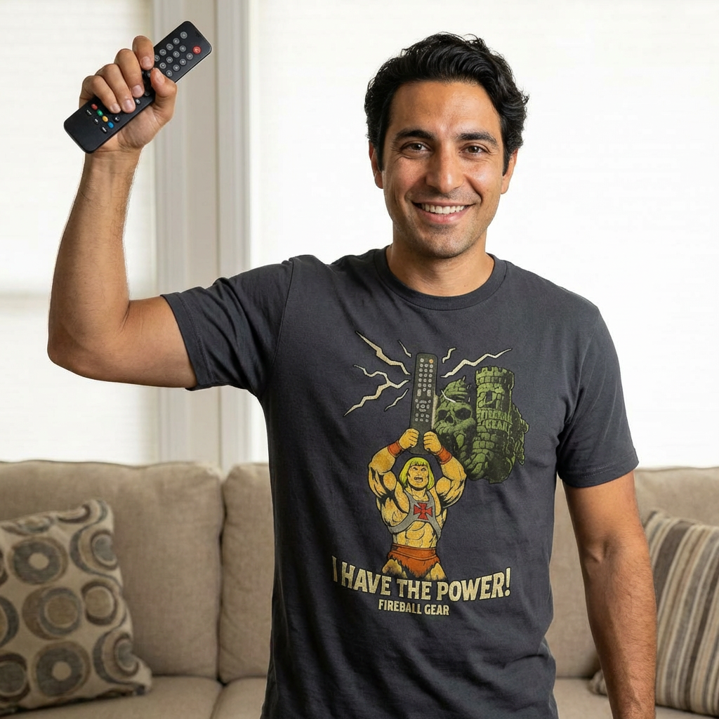 I Have the Power! AKA TV Remote - Humor T-shirt
