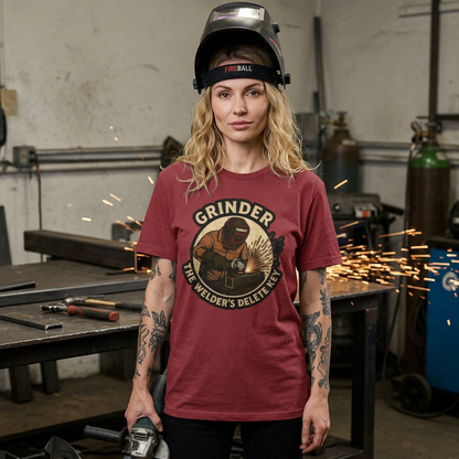 Grinder - La tecla de borrar de los soldadores - Camiseta unisex
