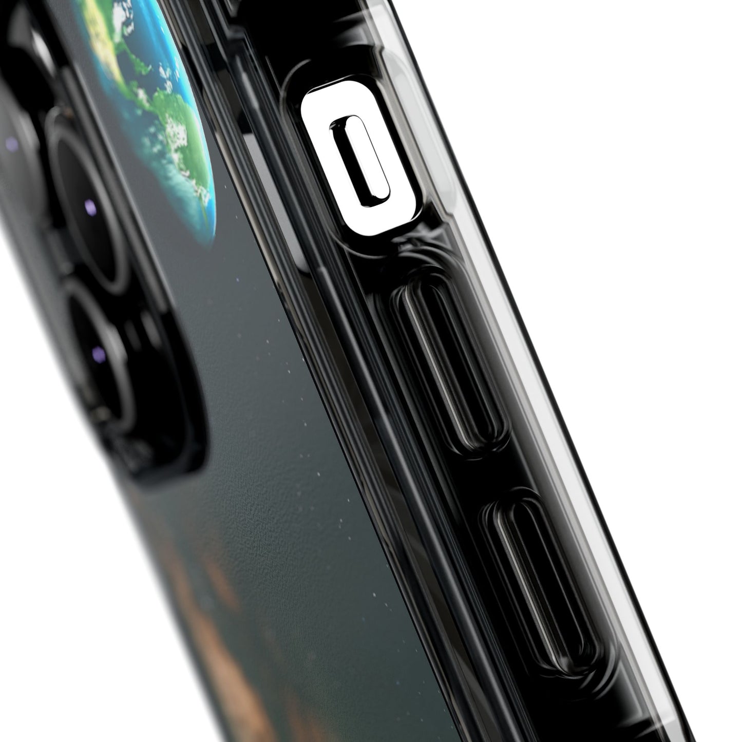 Standing on the Moon - Magnetic Clear Impact iPhone Cases