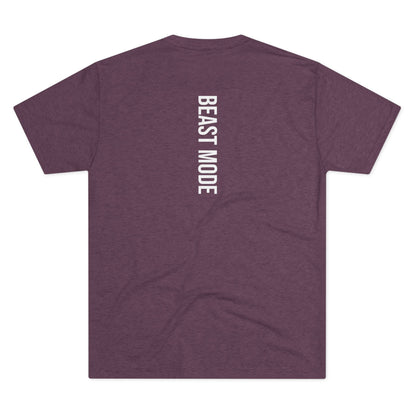 Beast Mode Series - Earn the Bullseye - Fitness Triblend T-shirt