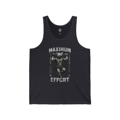 Beast Mode Series - Maximum Effort - Fitness Jersey Tank Top