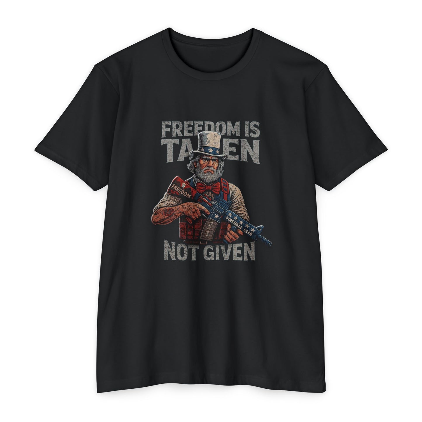Freiheit wird genommen, nicht gegeben - Unisex T-Shirt