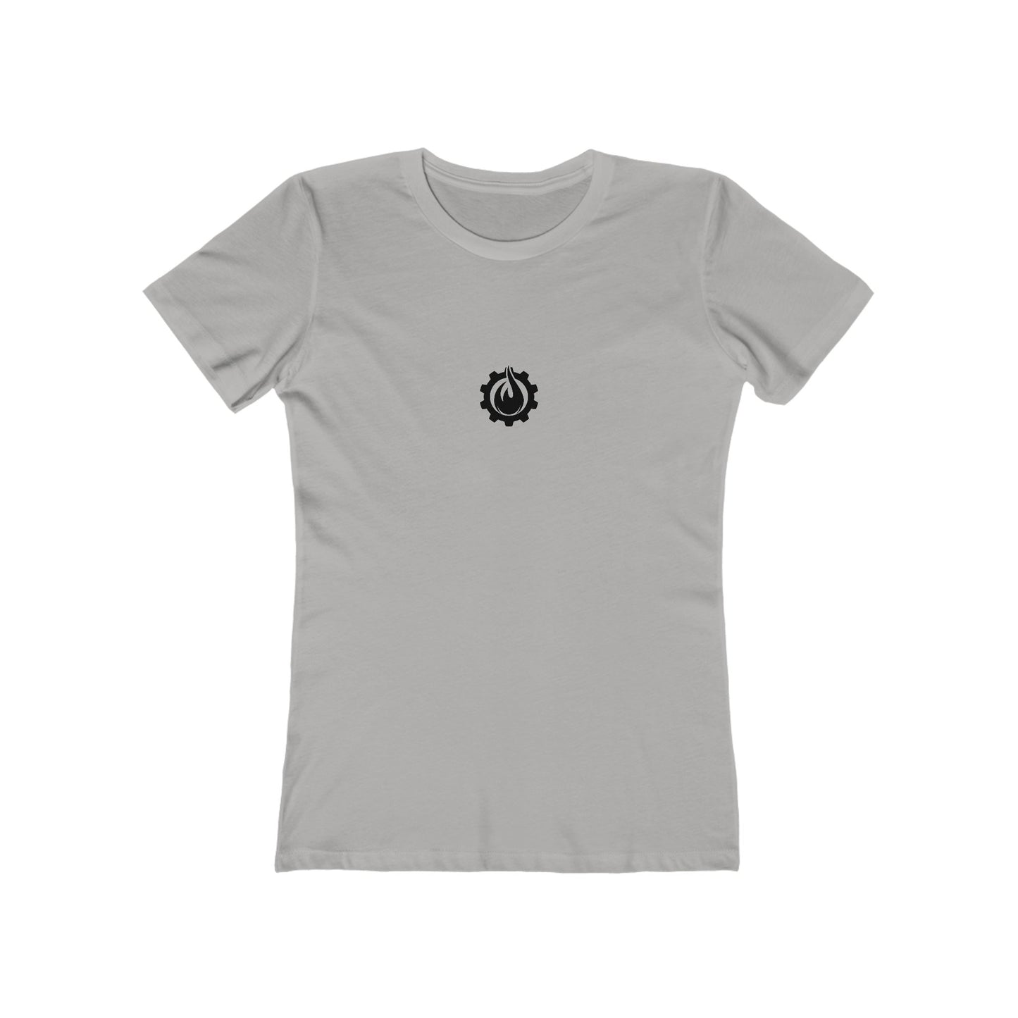 Fireball Gear - Flame & Gear - Black - Women's Slim Fit - Fitness T-shirt