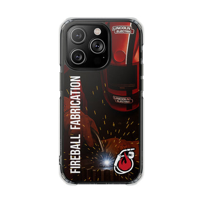Fireball Fabrication - Magnetic Clear Impact iPhone Cases
