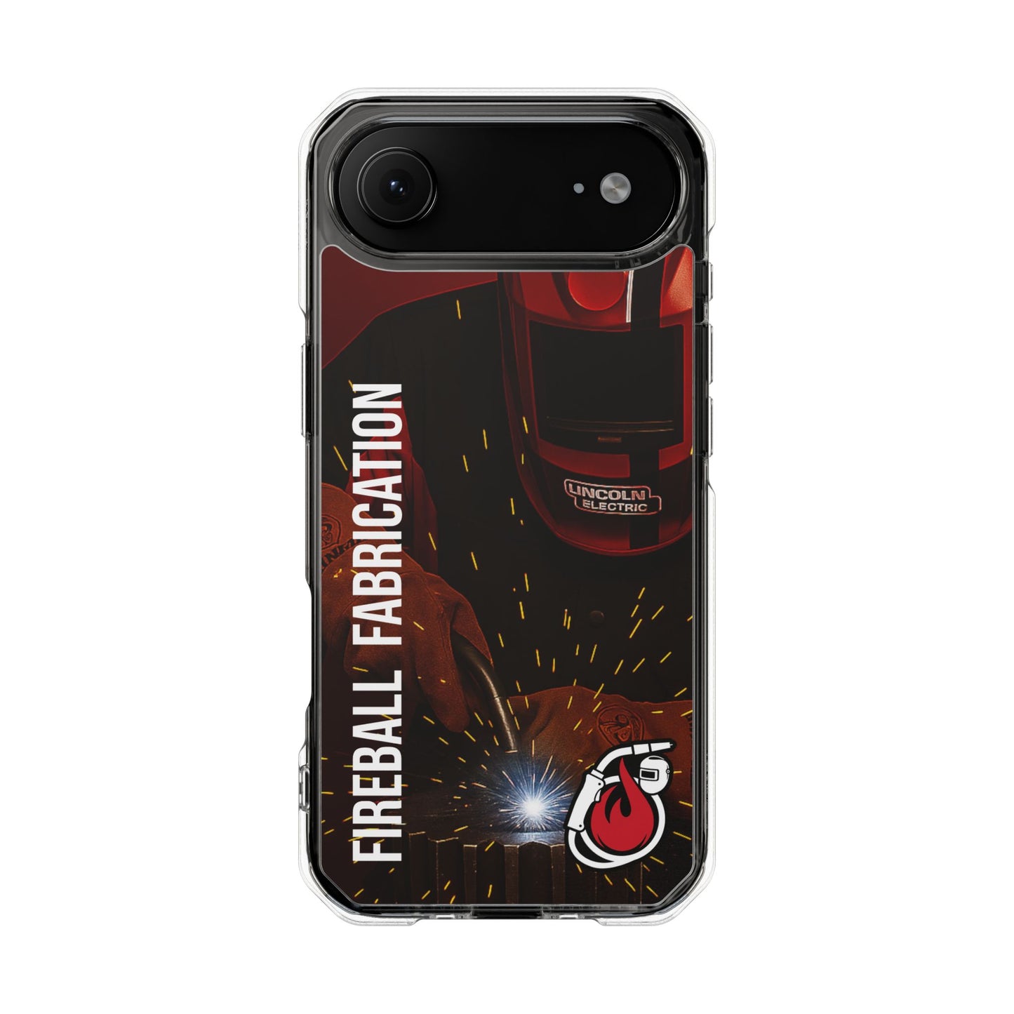 Fireball Fabrication - Magnetic Clear Impact iPhone Cases