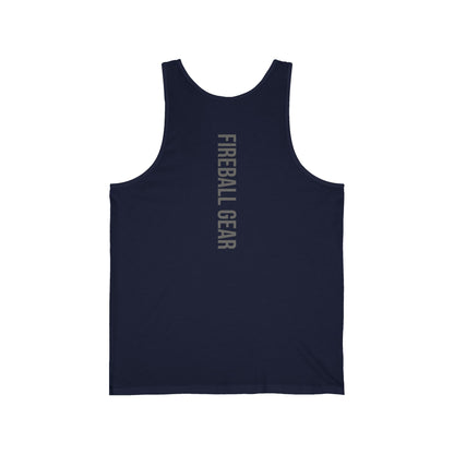 Train Like a Beast, Rise Like a King - Unisex Jersey Tank Top