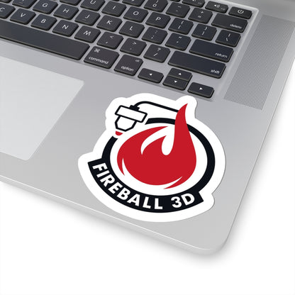 Fireball 3D v4.1 - Logo-Aufkleber