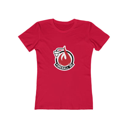 Fireball 3D Logo - Women's Slim Fit T-shirt