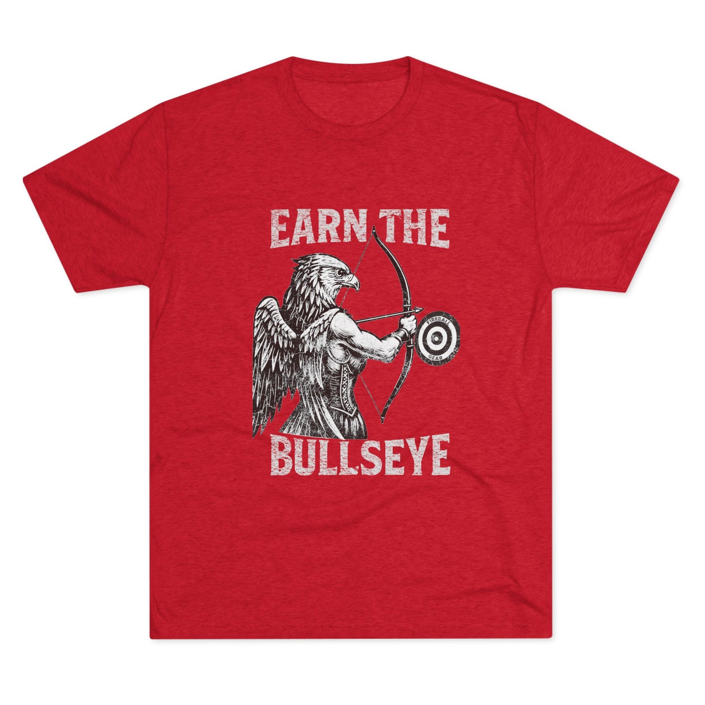 Beast Mode Series - Earn the Bullseye - Fitness Triblend T-shirt