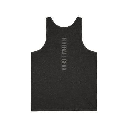 Trainiere wie ein Biest, erhebe dich wie ein König – Unisex Jersey Tank Top
