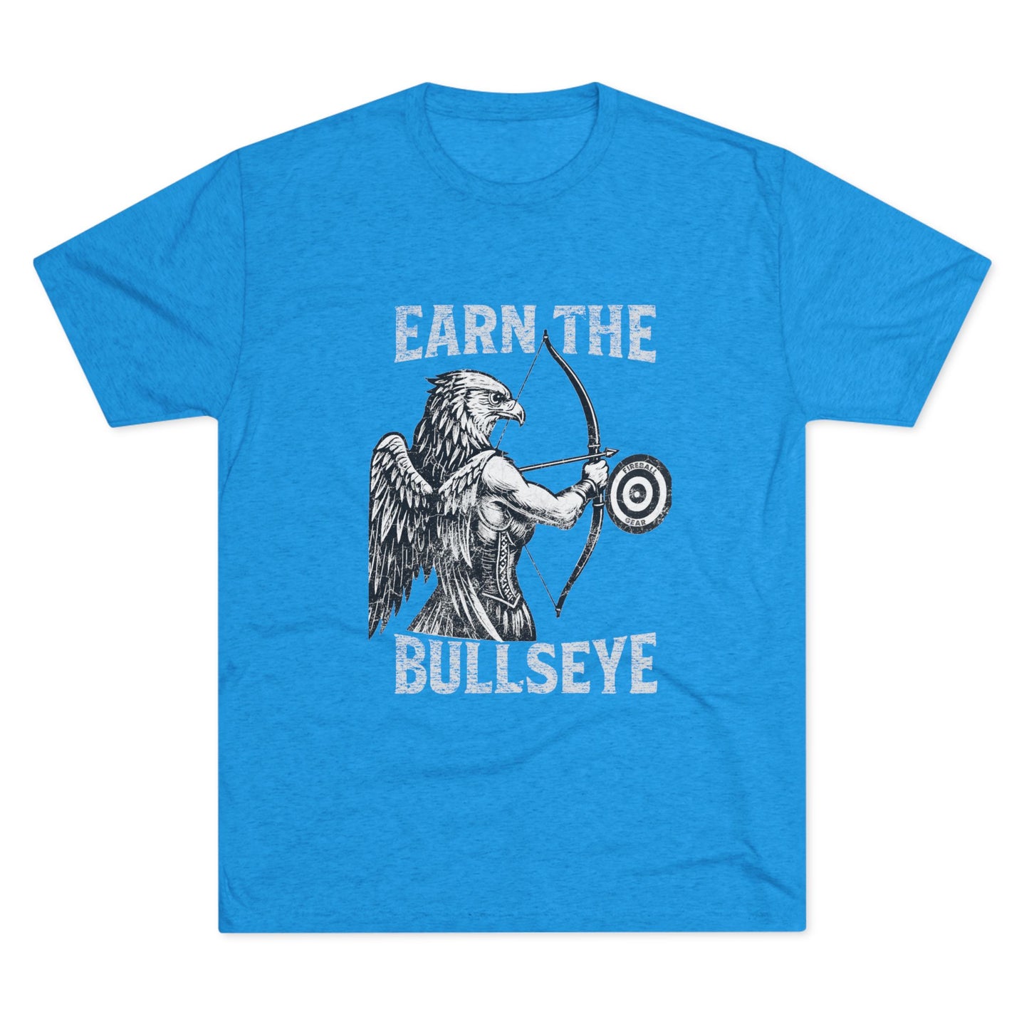 Beast Mode Series - Earn the Bullseye - Fitness Triblend T-shirt