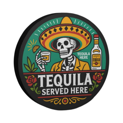 Tequila serviert hier - Leuchtkastenschild